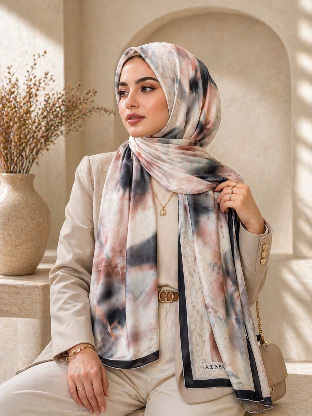 Marble Chic Scarf