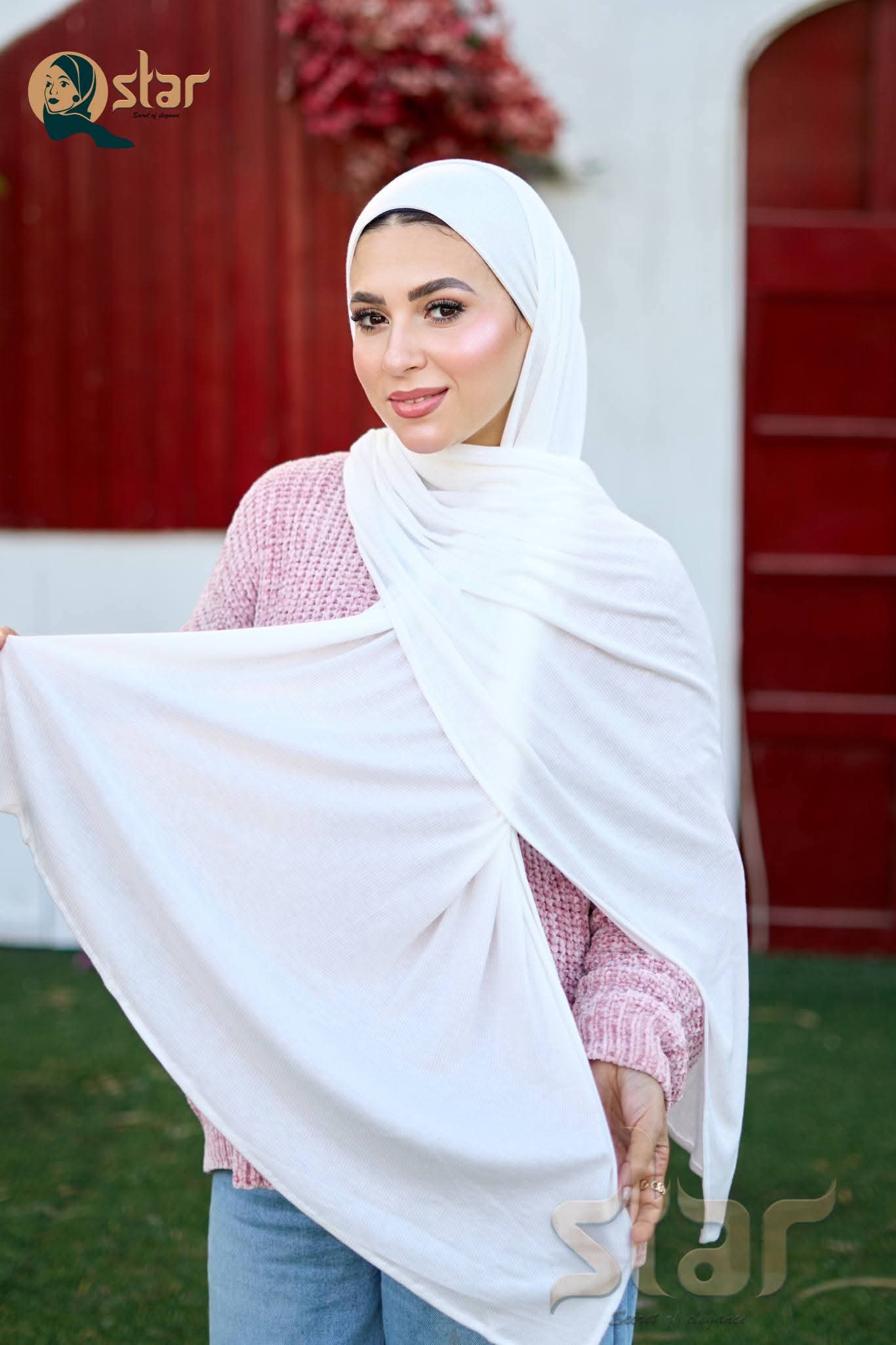 Ribbed Cotton Scarves