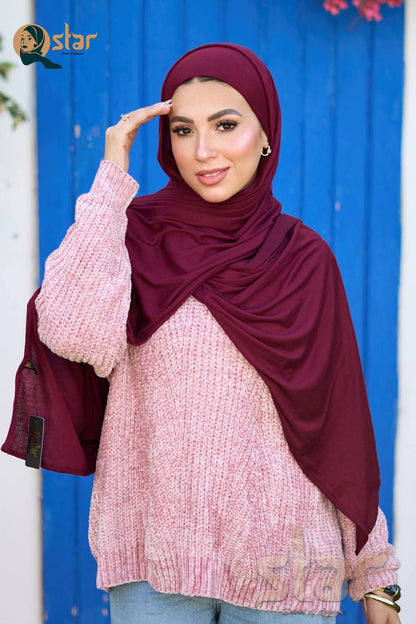 Ribbed Cotton Scarves