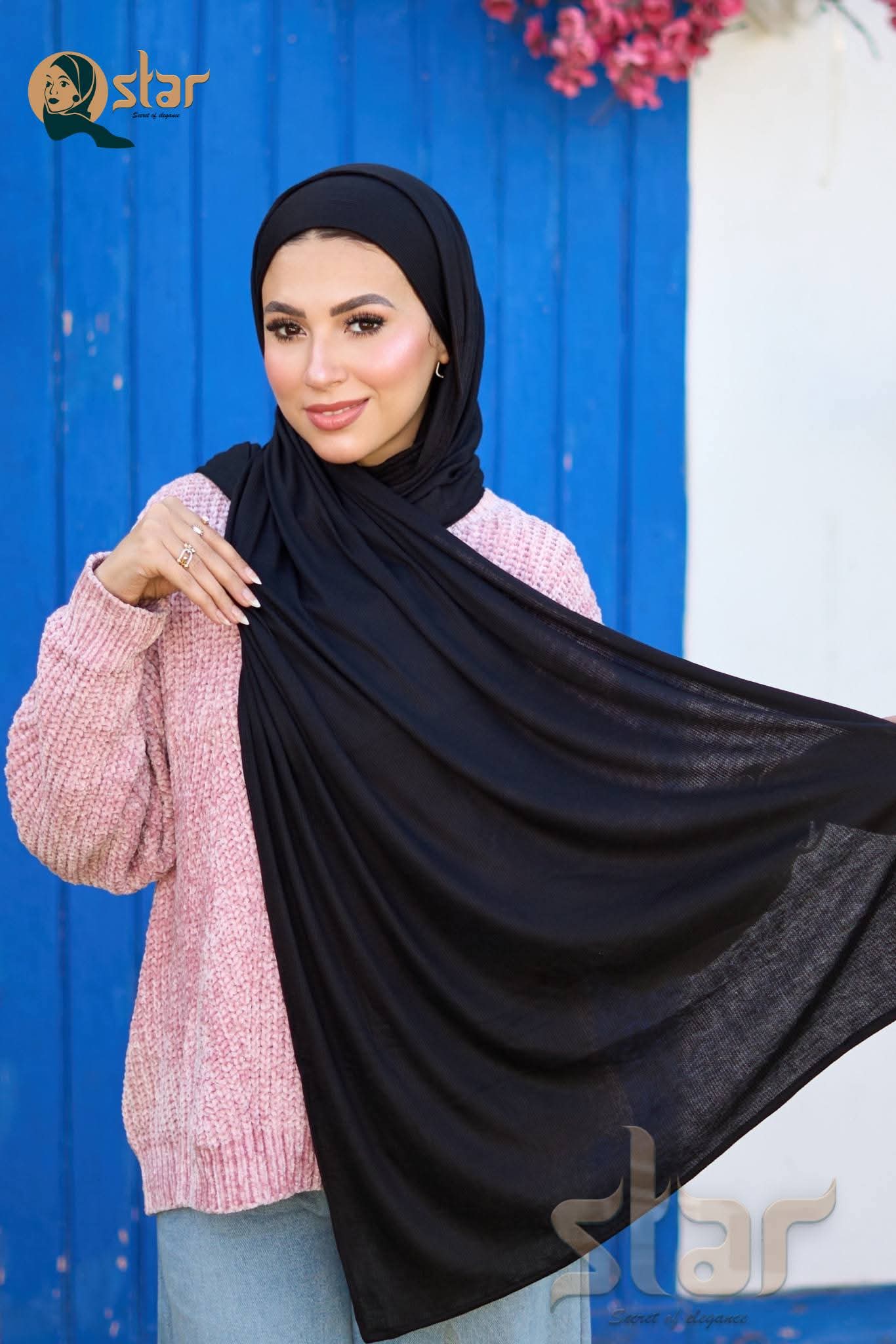 Ribbed Cotton Scarves